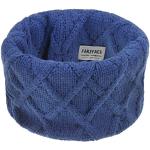 Blaue Loop-Schals für Kinder & Kinderschlauchschals für Mädchen für den für den Winter 
