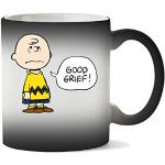 Weiße Die Peanuts Charlie Brown Becher & Trinkbecher 325 ml aus Keramik mikrowellengeeignet 