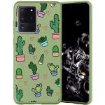 Grüne Samsung Galaxy A41 Hüllen mit Kaktus-Motiv mit Bildern aus Silikon 