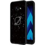 Schwarze Samsung Galaxy A5 Hüllen Art: Slim Cases mit Muster aus Silikon stoßfest 