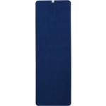 Yoga-Handtuch rutschfest grau/blau