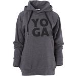 Graue Kismet Yogastyle Bio Damensweatshirts aus Baumwolle Tall 