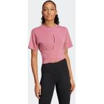 Reduzierte Pinke adidas T-Shirts für Damen Größe XS 