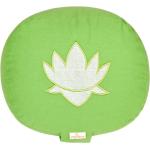 Yogakissen oval Lotus Stick BASIC apfelgrün