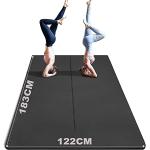 Yogamatte XXL, 183 x 122cm Yoga Matte mit Taschen,