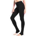 Schwarze Unifarbene Capri-Leggings & 3/4-Leggings aus Nylon für Damen Größe M Tall 