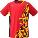 Reduzierte Rote Yonex U-Ausschnitt T-Shirts aus Polyester für Herren Größe XL 