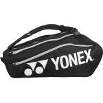 Schwarze Yonex Tennistaschen gepolstert 