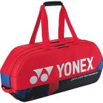 Rote Yonex Tennistaschen mit Riemchen 