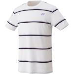 Weiße Yonex U-Ausschnitt T-Shirts aus Baumwolle für Herren Größe XXL 