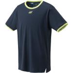 Marineblaue Yonex V-Ausschnitt T-Shirts aus PU für Herren Größe XS 