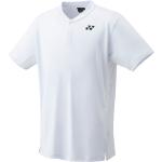 Weiße Yonex V-Ausschnitt T-Shirts aus PU für Herren Größe XXL 