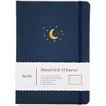Reduzierte Mitternachtsblaue Notizbücher & Kladden DIN A5 aus Papier 
