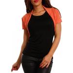 Orange Young Fashion Shirt-Boleros für Damen Einheitsgröße 