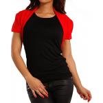 Rote Young Fashion Shirt-Boleros für Damen Einheitsgröße 