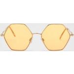 Reduzierte Orange Rechteckige Damensonnenbrillen 