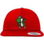 Rote Motiv Super Mario Yoshi Snapback-Caps für Kinder für Jungen 