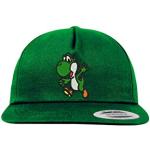 Grüne Motiv Super Mario Yoshi Snapback-Caps für Kinder für Mädchen 