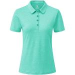 Reduzierte Grüne Kurzärmelige Kurzarm-Poloshirts für Damen Größe S für den für den Sommer 