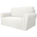 Reduzierte Weiße Moderne Sofabezüge 2 Sitzer aus Polyester schnelltrocknend 