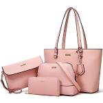 Rosa Handtaschen Sets für Damen 