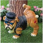 colourliving Tierfigur Hunde Figur Französische Bulldogge Figur