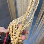 Perlenvorhänge mit Insekten-Motiv aus Massivholz 