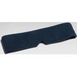 Marineblaue Melierte Yumeko Bio Nachhaltige Schlafmasken & Schlafbrillen aus Baumwolle für Herren Einheitsgröße 
