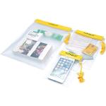 Reduzierte Gelbe wasserdichte Kamerataschen mit Reißverschluss aus PVC Wasserdicht klein 