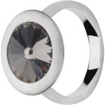 YVETTE RIES Damen Ring "Black Diamond", 925er Silber, silber, 54