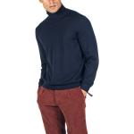 Z Zegna, Gemütlicher und stilvoller Jersey-Pullover Blue, Herren, Größe: XL