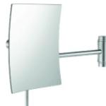 ZACK XERO Kosmetikspiegel, Wandmontage XERO H: 15,5 B: 15,5 cm edelstahl matt 40021