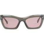 Reduzierte Graue Zadig & Voltaire Cateye Sonnenbrillen aus Kunststoff für Damen 