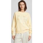 Gelbe Zadig & Voltaire Damensweatshirts aus Baumwollmischung Größe L 
