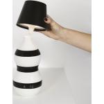 Schwarze Tischlampen & Tischleuchten aus Keramik 