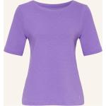 Lila Zaida T-Shirts aus Baumwollmischung für Damen Größe S 
