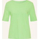 Hellgrüne Zaida T-Shirts aus Baumwollmischung für Damen Größe L 