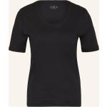 Schwarze Zaida T-Shirts aus Baumwolle für Damen Größe L 