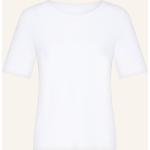 Weiße Zaida T-Shirts aus Baumwollmischung für Damen Größe L 