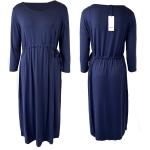 Zalando Essentials Damen Kleid Umstandskleid Jerseykleid Lang Gr. 36 / S Blau NE
