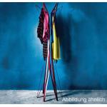 Hellblaue Zanotta Aster Kleiderständer & Garderobenständer lackiert aus Metall Breite 300-350cm, Höhe über 500cm, Tiefe 0-50cm 