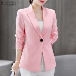 Pinke Elegante Patchwork-Mäntel aus Polyester für Damen Größe 5 XL für den für den Sommer 