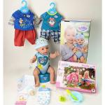 43 cm Zapf Creation Babypuppen aus Kunststoff für Jungen für 3 - 5 Jahre 