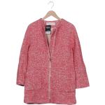 Reduzierte Pinke Zara Wollmäntel aus Wolle für Damen Größe S 