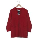 Reduzierte Rote Zara Wollmäntel aus Wolle für Damen Größe S 