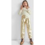 Goldene Zara Kinderhosen mit Reißverschluss Größe 140 