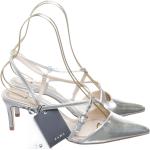 Silberne Zara High Heels & Stiletto-Pumps für Damen Größe 39 