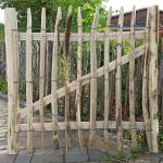 Staketenzaun-Tore aus Holz 