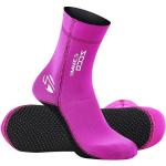ZCCO Wetsuit Socks 3 mm Neoprene Socks for Men Women Diving Snorkelling Swimming Surfing Water Sports (red,M)