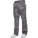Graue Cargo-Shorts mit Klettverschluss für Herren Weite 34 für den für den Sommer 